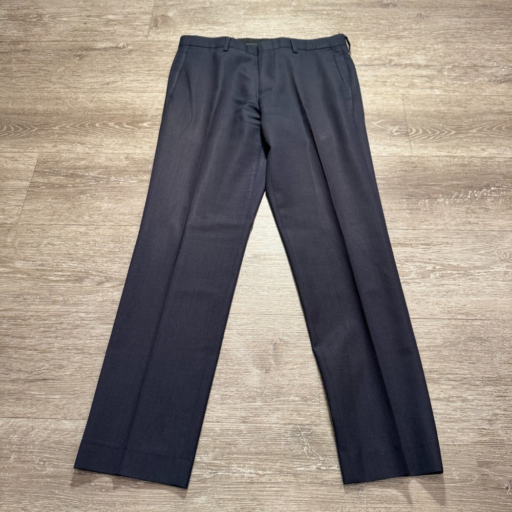 J Crew Pants Mens 31 Blue Ludlow Traveler 100% Wool 31x30 Slacks Preppy Suit