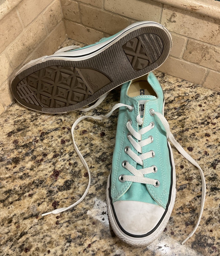 Converse Chuck Taylor All Star SPEARMINT Low Top Womens 10 Mens 8 Shoes