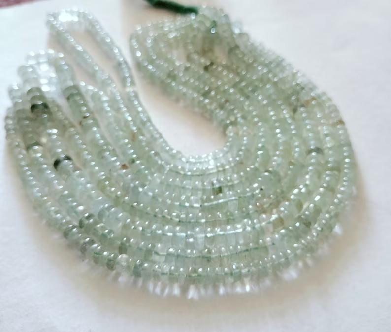 Natural Aquamarine Beads 16