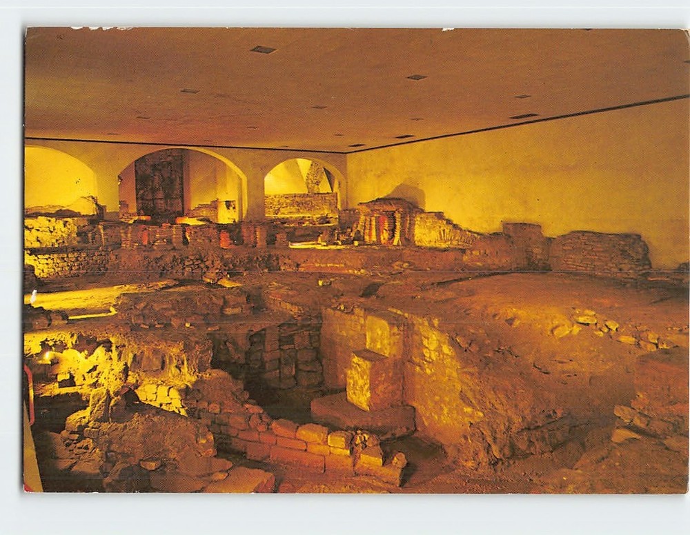 Postcard East Bath Roman Baths Bath England