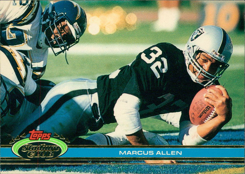 1991 Topps Stadium Club - Marcus Allen #8