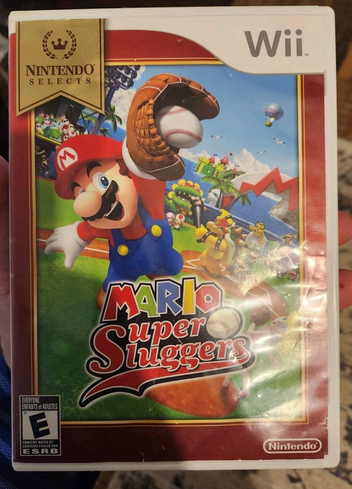 Mario Super Sluggers (Nintendo Selects) Wii - Tested & Works No Manual