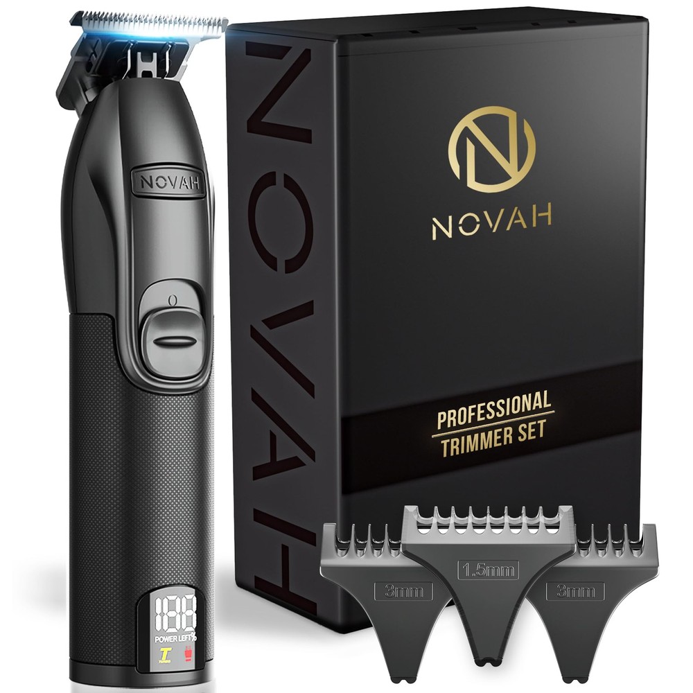 Men's Cordless Professional Hair Trimmer for Barbers & Stylists