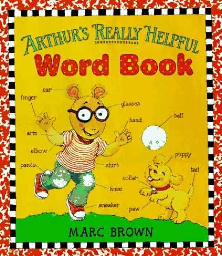Arthur's Really Helpful Word Book - Hardcover, by Brown Marc - Very Good j