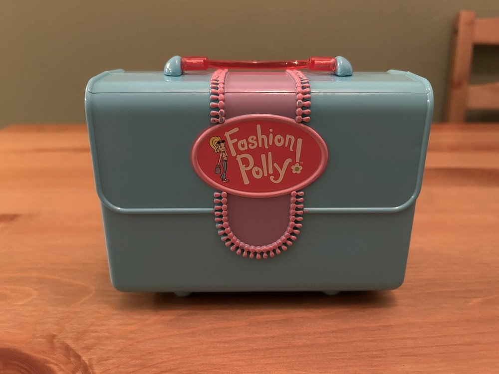 2000 Fashion Polly Pocket Stylin Bedroom Purse Playset Origin Incomplete