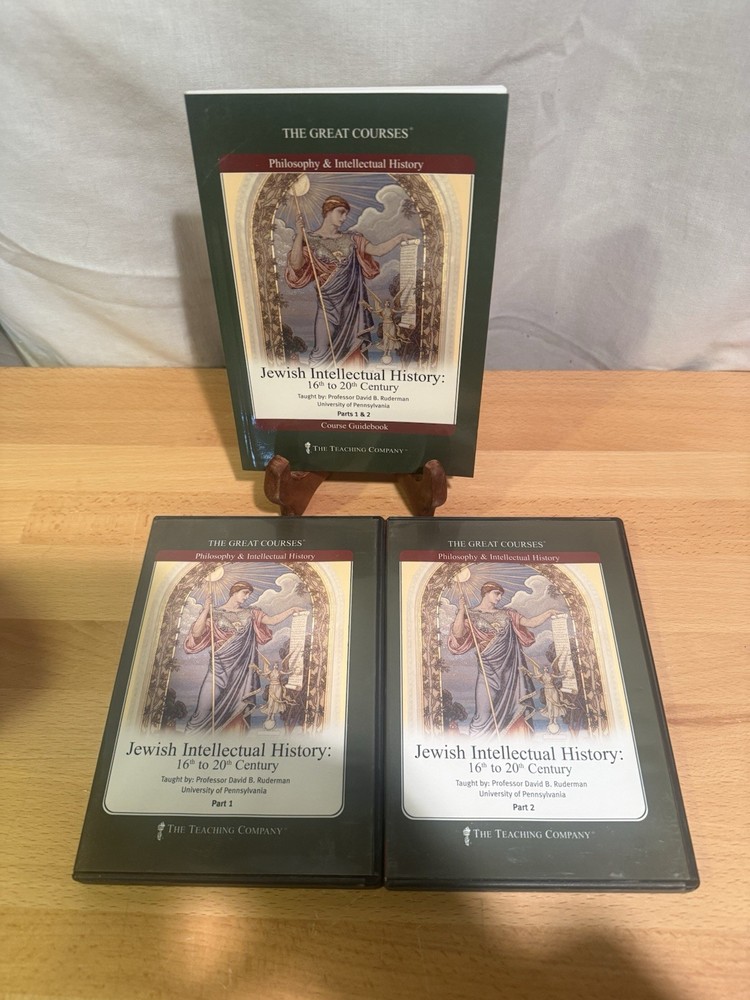 Great Courses Jewish Intellectual History 16th to 20th Century CDs & Guidebook
