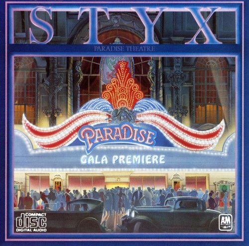 Paradise Theatre by Styx (CD, 1990)