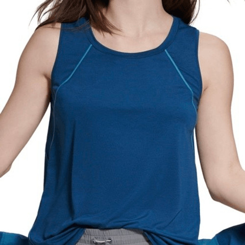 Bass Outdoor Womens Macworth Tank Top Blue Size L