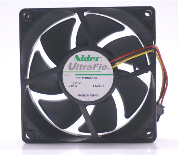 NIDEC T92T12MMA7-53 12V 0.08A 9025 9 cm chassis silent cooling fan