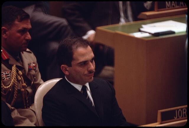 Photo:New York NY King Hussein bin Talal United Nations 1960s