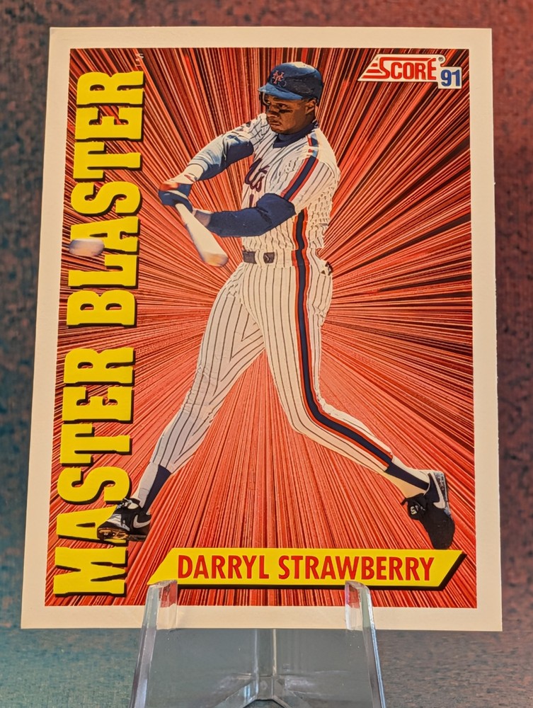 1991 Score #691 Darryl Strawberry