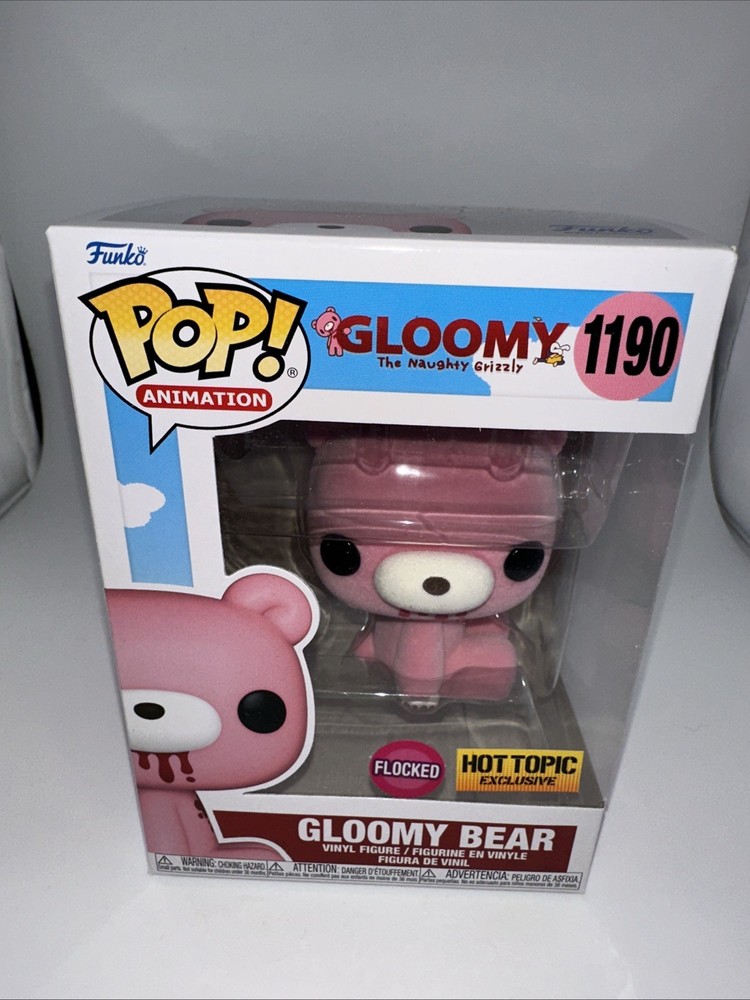 Funko Pop! Flocked Gloomy Bear The Naughty Grizzly Hot Topic IN STOCK Pop 1190