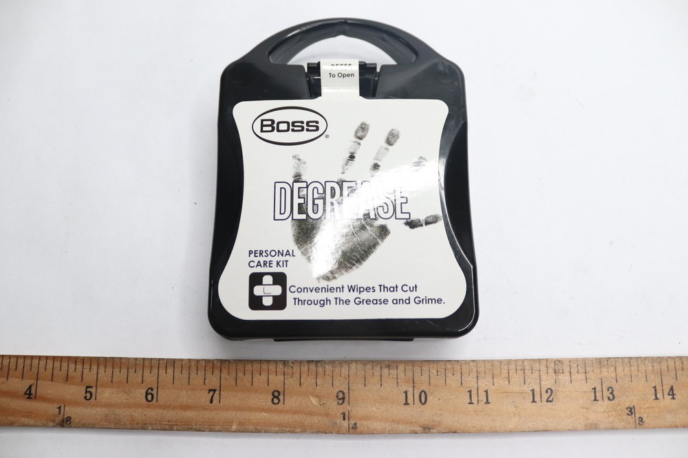 Boss Degrease Personal Care Kit In Sturdy Plastic Case 1010