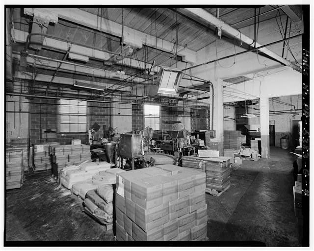 4. Building 8 interior, west end showing general character of second floor,