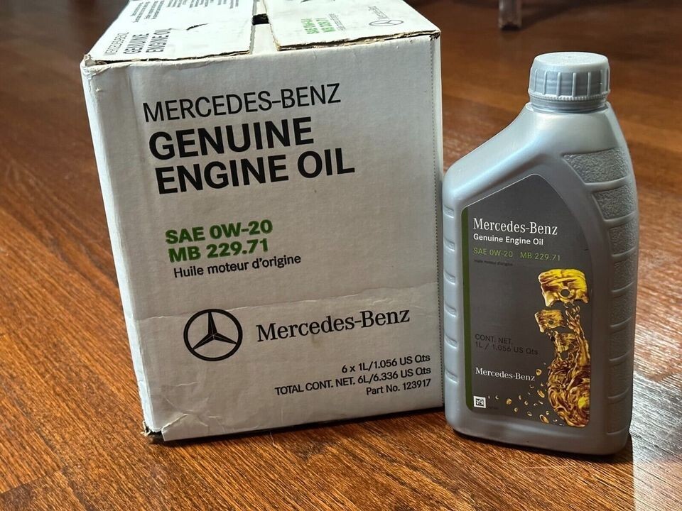 Engine Oil -Mercedes Benz Genuine SAE OW-20 MB - PER QUART