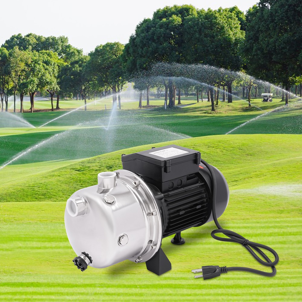 1.6 HP Shallow Well Jet Pump Homes Supply Water Well Jet Pump w/ Pressure Switch