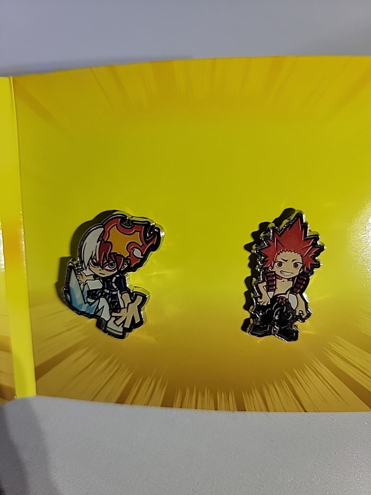 My Hero Academia: Shoto Todoroki & Eijoro Kirishima Pin Set Culturefly