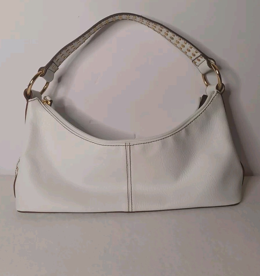 Bisou Bisou Michele Bohot White Purse