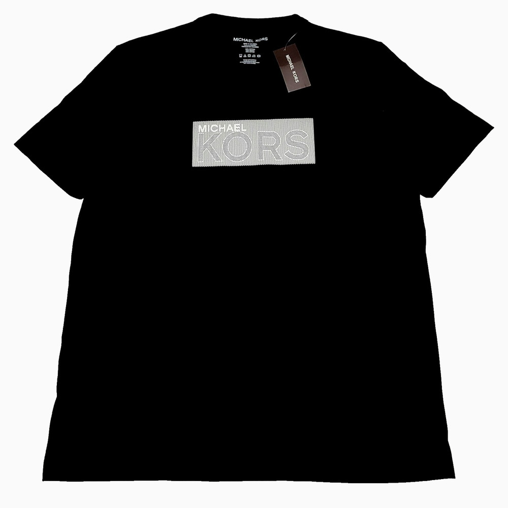 Michael Kors T-shirt Men's Color Black Size L (NEW ORIGINAL WITH TAGS)