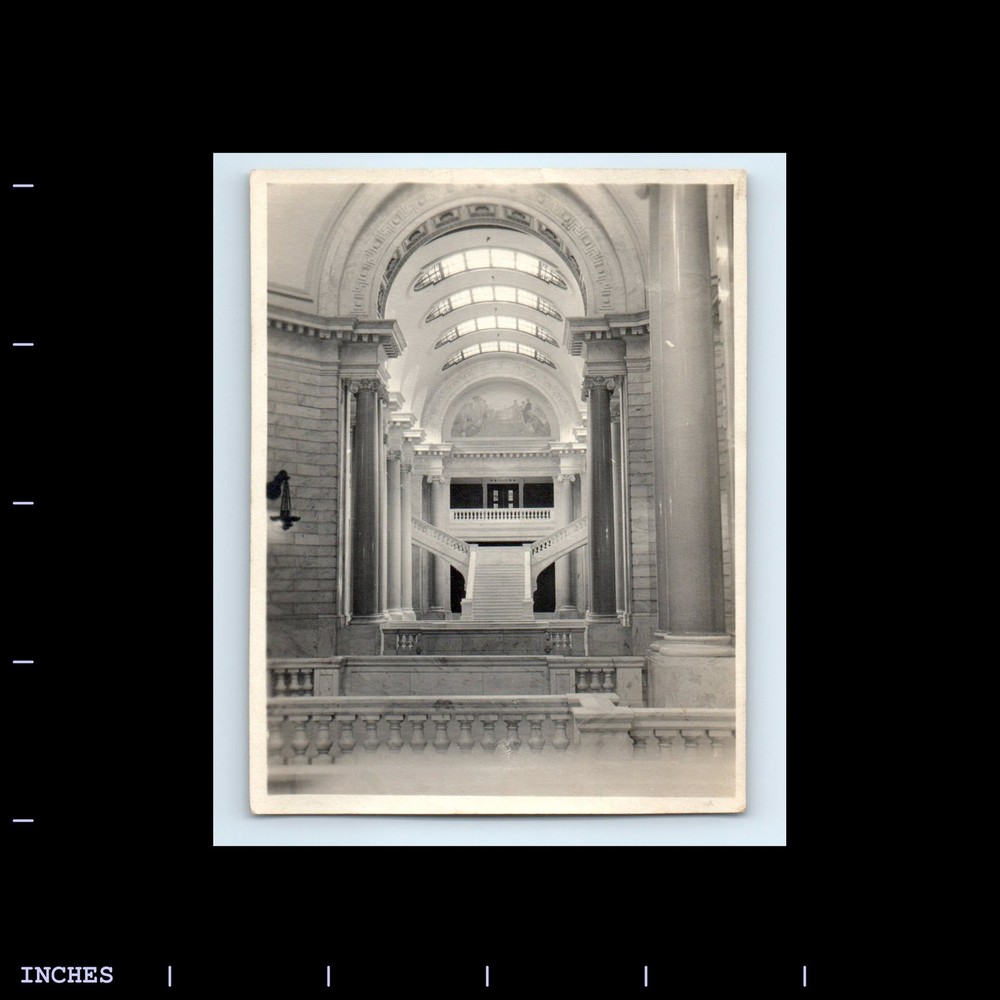 Old Vintage Photo INTERIOR CAPITAL BUILDING WASHINGTON DC
