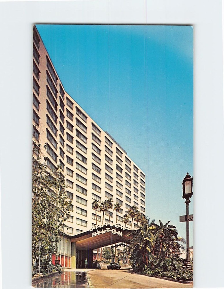 Postcard The Statler Hilton Los Angeles California USA