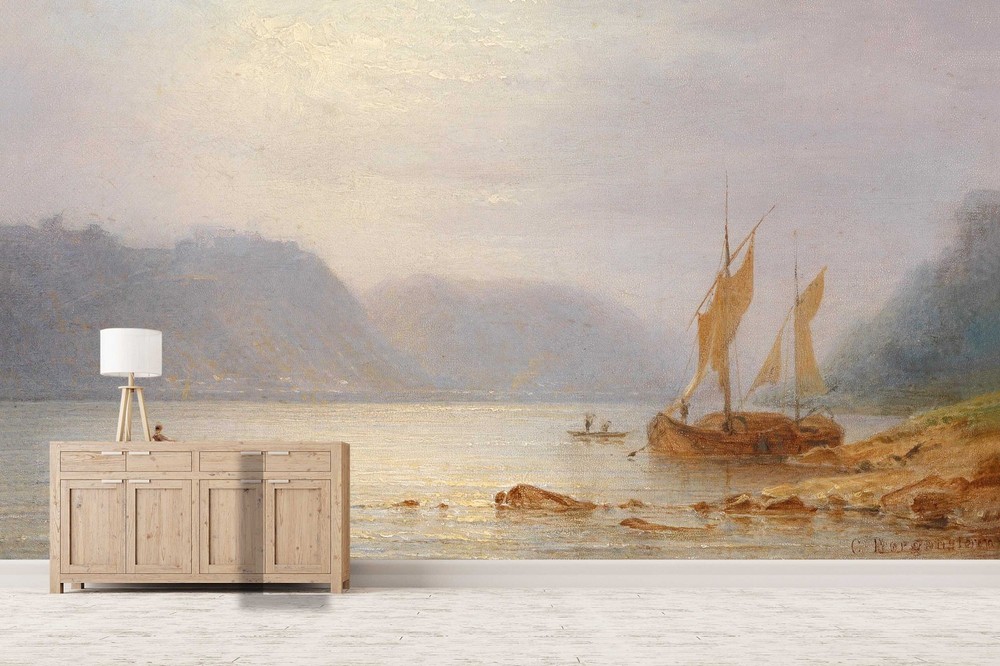 3D Landscape Oil Painting Wall Murals Wallpaper Murals Wall Sticker 55