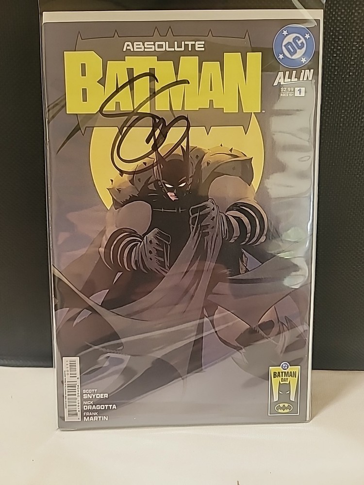 Absolute Batman #1 Batman Day Var. signed Scott Snyder  🔥 w/COA