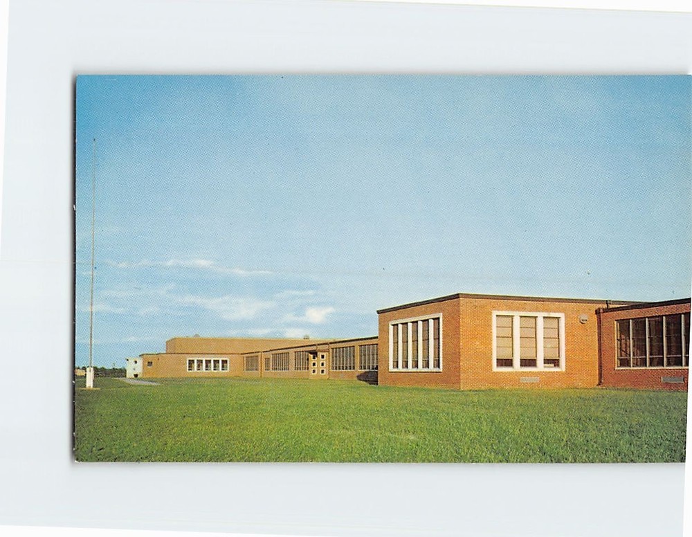 Postcard Stephen Decatur Junior Senior High School Berlin Maryland USA
