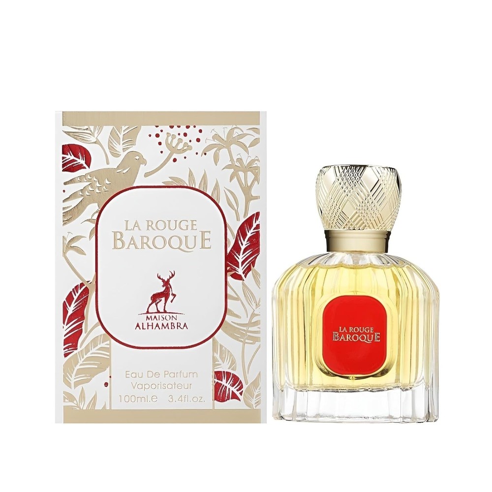 Maison Alhambra La Rouge Baroque for Unisex Eau de Parfum Spray 3.4 Ounce