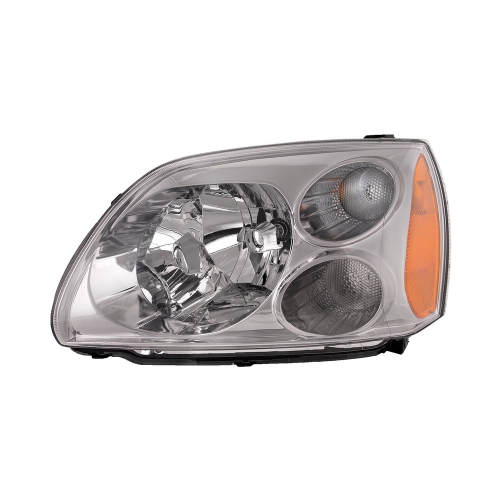 Headlight For 2004-12 Mitsubishi Galant Driver Left Side Halogen Chrome Housing