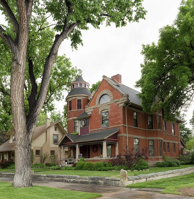 Pueblo Colorado Pitkin Place Historic District Houses 2015 Victorian Home