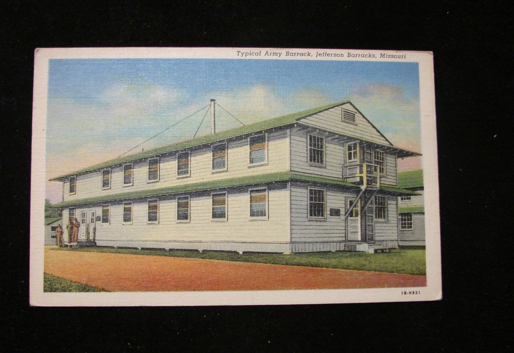 Vtg Postcard Linen 