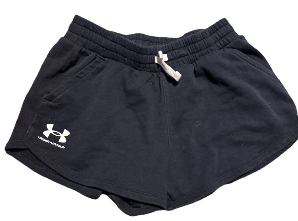 Under Armour Women's Size Medium Shorts Black/White