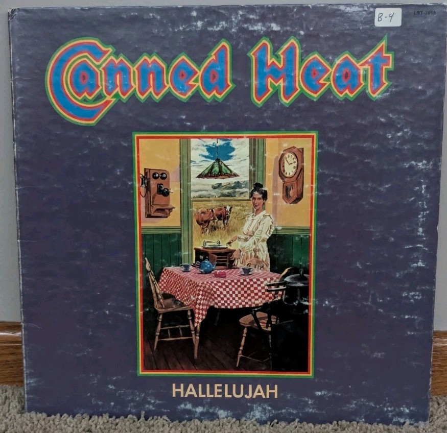 Canned Heat -  Hallelujah LP Vinyl - Liberty 1969 LST-7618 Gatefold