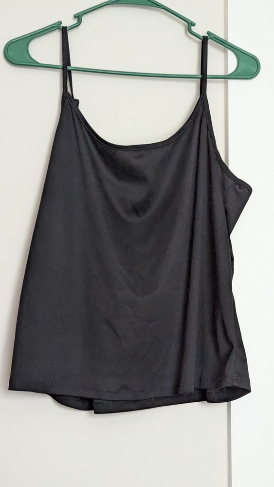 Vince Camuto Black Top XL Size Sleeveless Camisole Top