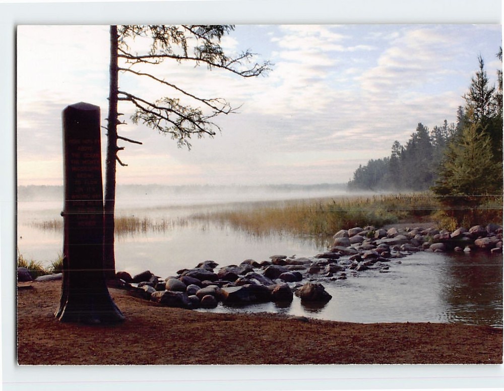 Postcard Lake Itasca State Park Rapids Minnesota USA