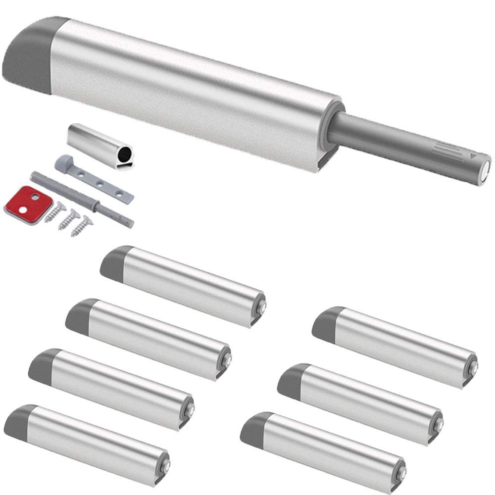 Magnetic Push Latches 8Pack Push to Open Cabinet Hardware Door Latch & Lock f...