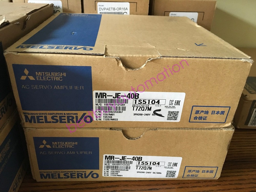 1PC New Mitsubishi MR-JE-40B Servo Drive MRJE40B Expedited Shipping