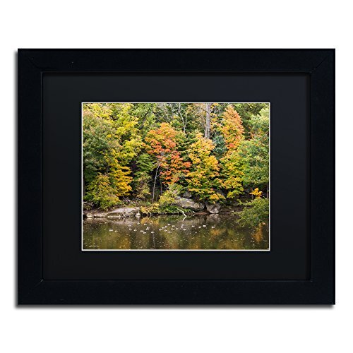Early Fall Wall Art by Kurt Shaffer 11x14 Black Frame and Matte  