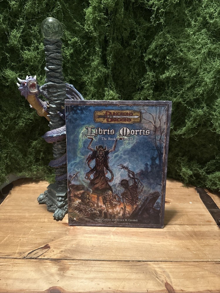 Libris Mortis D&D 3.5 Hardcover First Printing 2004 WOTC Book of Undead