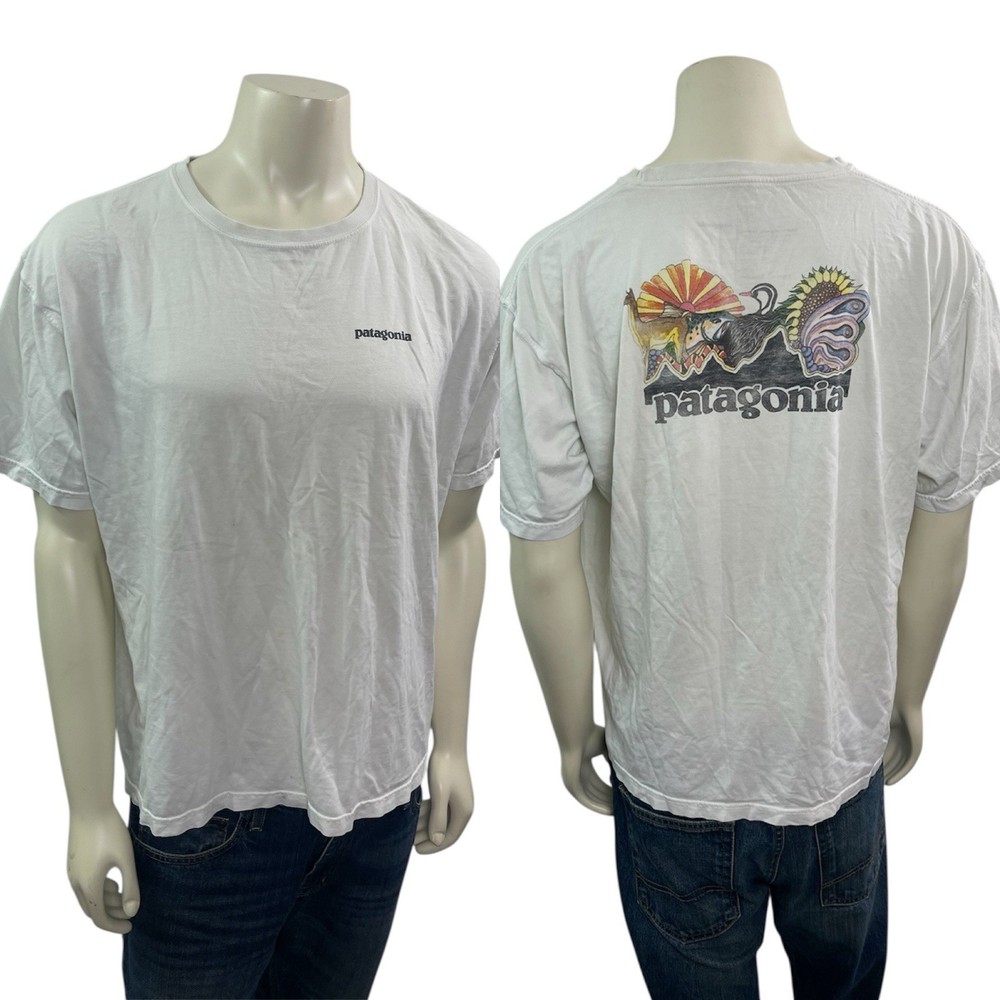 Vintage Patagonia Men’s Size L Short Sleeve Crew Neck Organic Cotton T Shirt