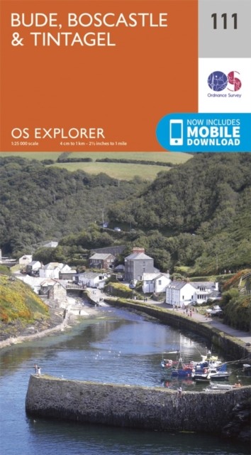 Bude Boscastle  Tintagel Map  South West Coast Path   by Ordnance Survey