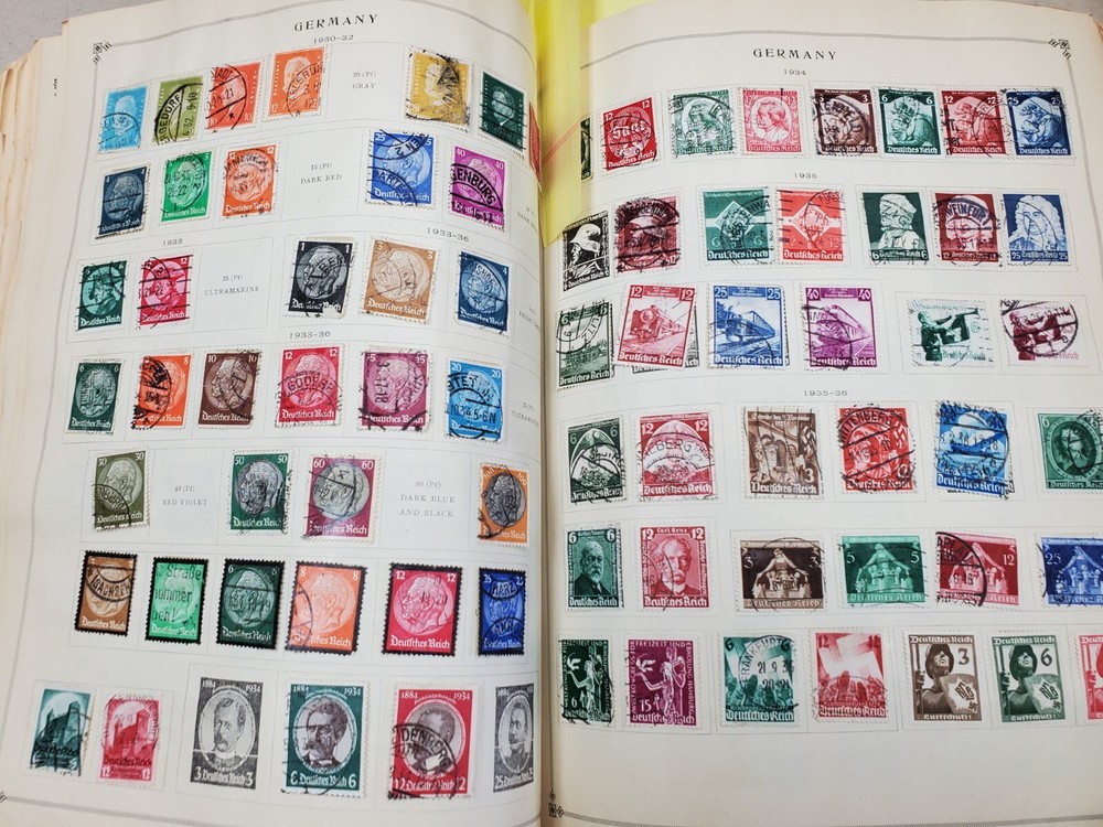 HUGE ESTATE Stamp Collection With Many Different Countries In Album