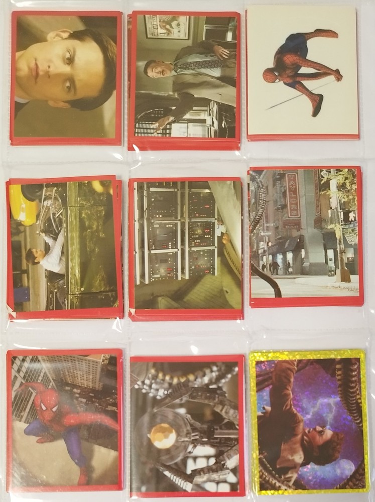 Panini Spider-Man 2 Complete Set of 156 Figures