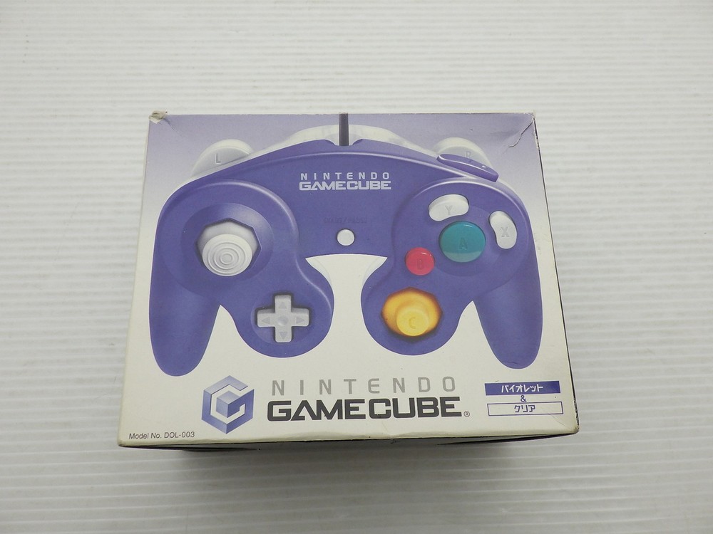GameCube Controller (DOL-003 / Violet and Clear) GameCube JP GAME. 9000025593946