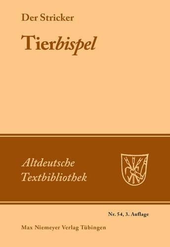 Tierbispel (Paperback) Altdeutsche Textbibliothek