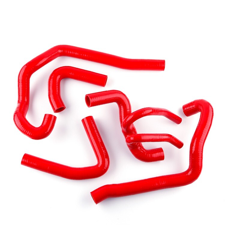 Silicone Radiator Hose Red Kit Pipe For Peugeot 106 GTi Citroen Saxo 16V 1.6 VTS