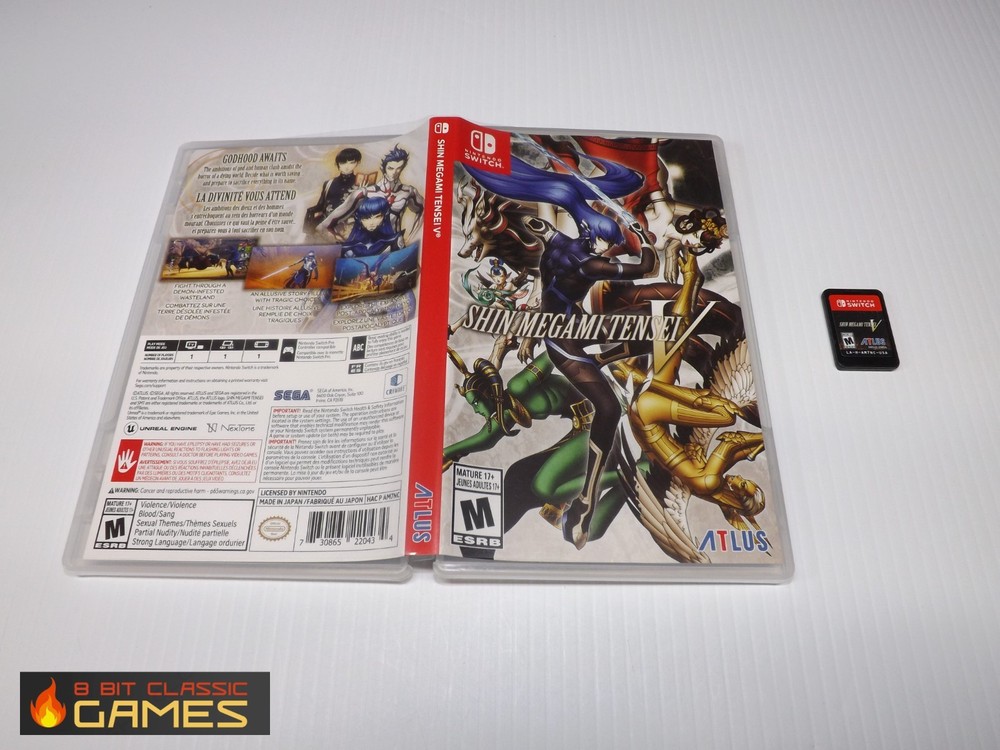 Shin Megami Tensei V  COMPLETE  - Nintendo Switch - 518a