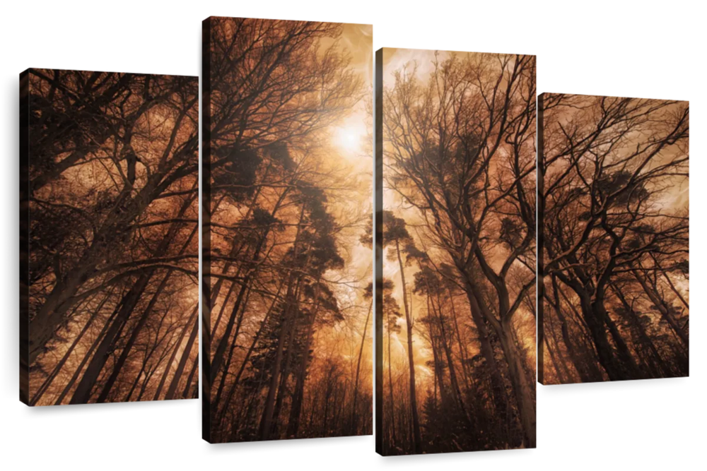 Forest Fire Wall Art