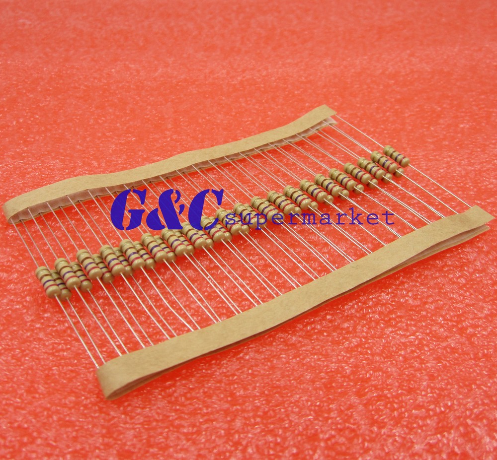 100PCS 270Ω 270 Ohm 1/4W 0.25W 5% Carbon Film Resistors CF NEW GOOD